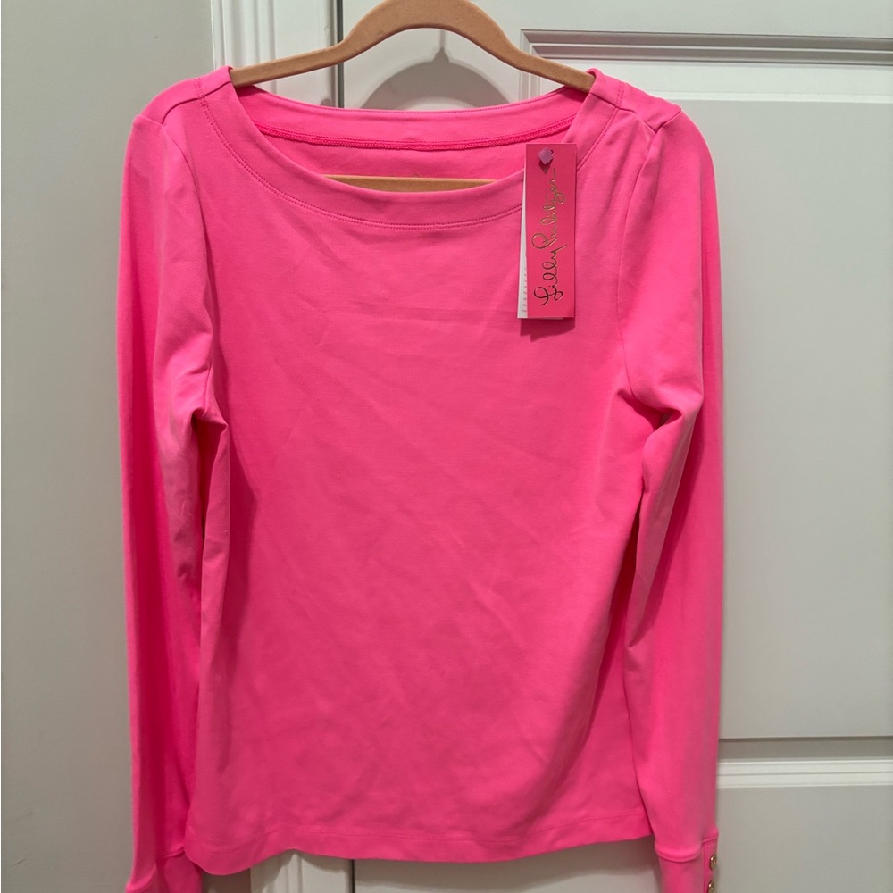 Hot pink lily Pulitzer long sleeve